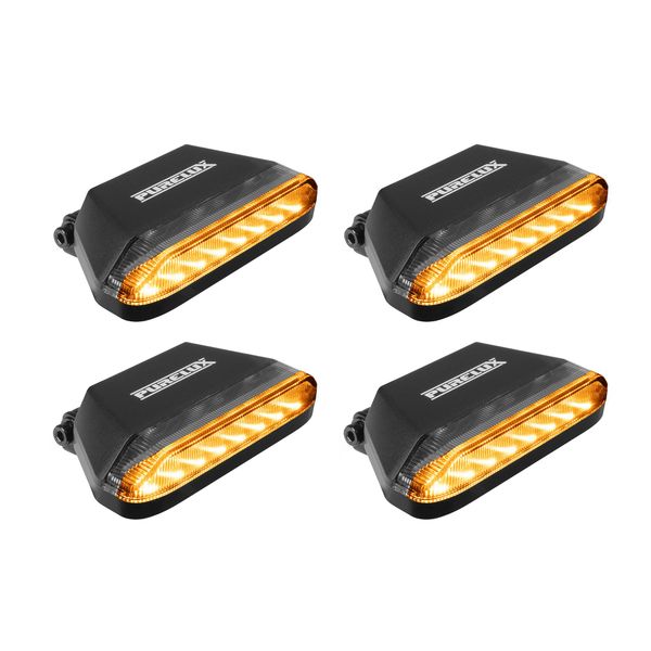Warning light PURELUX Radar R65 - 12/24V / 32W / 86 mm, 8 pcs