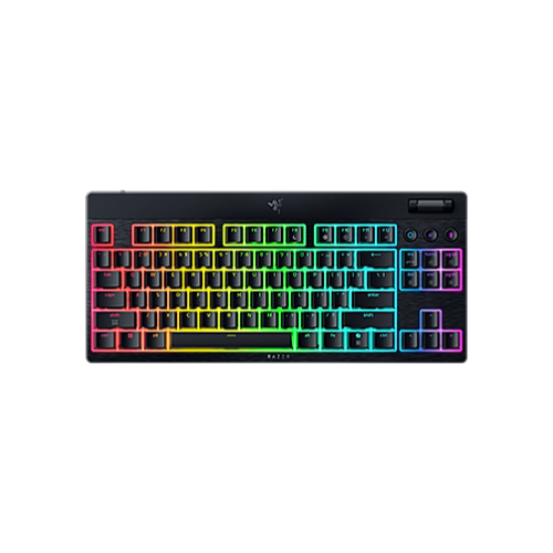 Razer BlackWidow V4 Low-Profile Tenkeyless HyperSpeed - Orange Switch - DE