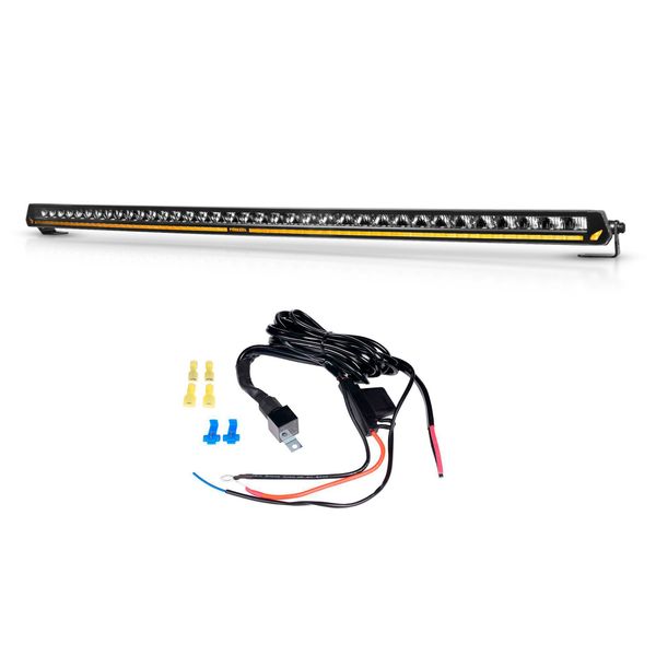 Led bar PURELUX Panther Aero C1050 - Curved / 103 cm / 216W / Ref. 50, Light + Wiring harness