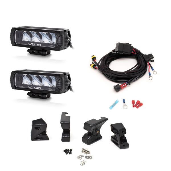 Led bar kit Ford Ranger (2019+), 2 x Lazer Triple-R 750, Triple-R 750 Elite GEN2 (E-Boost)