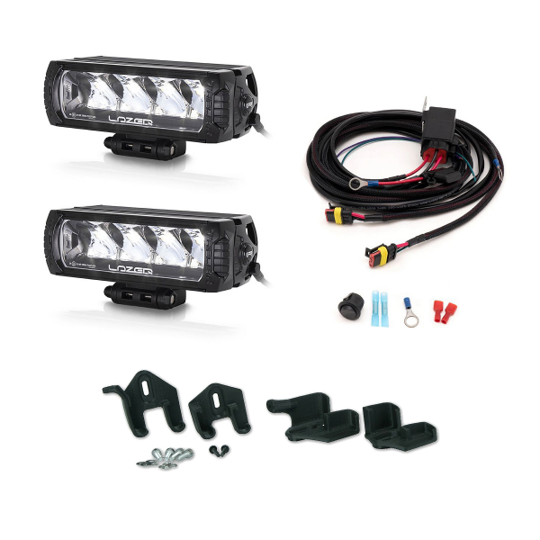 Led bar kit Ford Transit Custom (2012+), 2 x Lazer Triple-R 750, Triple-R 750 GEN2 (Parking light)