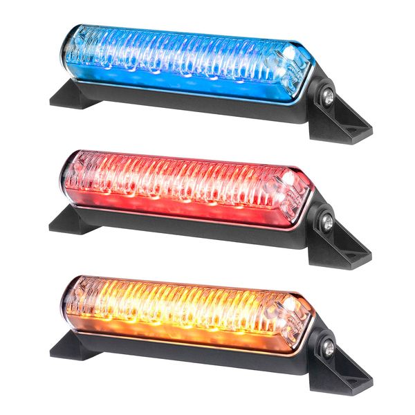 Warning light PURELUX Strobe Sweeper HD - 12/24V / 18W / 90 mm, Amber