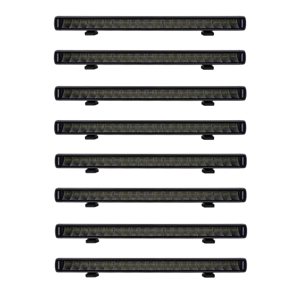 Worklight bar PURELUX Terrain Black 520 - Straight / 52 cm / 105 W, 4 pcs