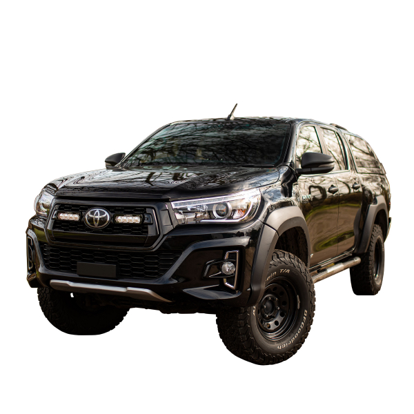 Led bar kit Toyota Hilux Invincible X (2018+), 2 x Lazer ST4 Evolution
