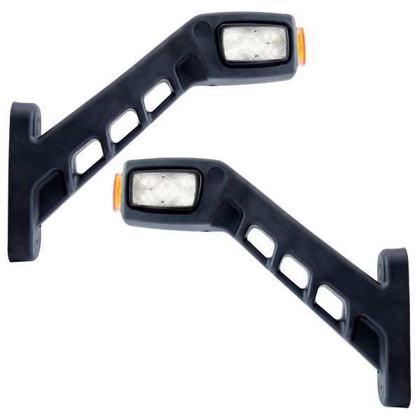 Attention light / Edge light STRANDS Freedom Light Guide Rubber Arm L - 12/24V / 191 mm, Right + Left