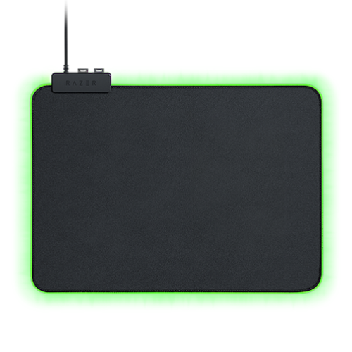 Razer Goliathus Chroma Soft Gaming Mouse Pad with Chroma RGB Lighting - Micro-textured Cloth Surface - Black