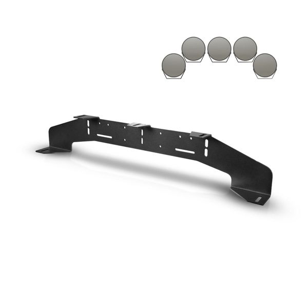 Auxiliary light holder PURELUX WRC, for 5 lights (max. 230 mm)
