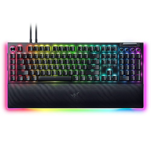 Razer BlackWidow V4 Pro - Mechanical Gaming Keyboard (Yellow Switch)