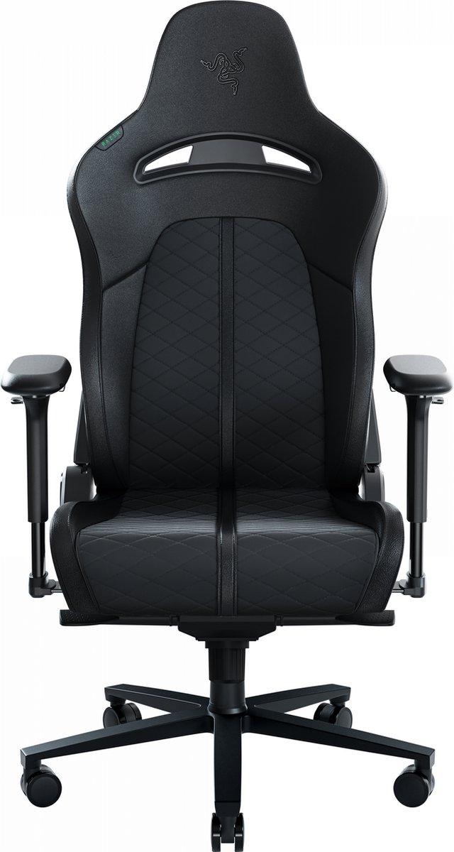 Razer Enki - Black - Gaming Chair for All-Day Comfort - Built-in Lumbar Arch - Optimized Cushion Density