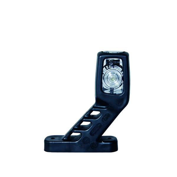 Position Light / Side Marker Light STRANDS Rubber Arm Short - 12/24V / 135 mm, Left