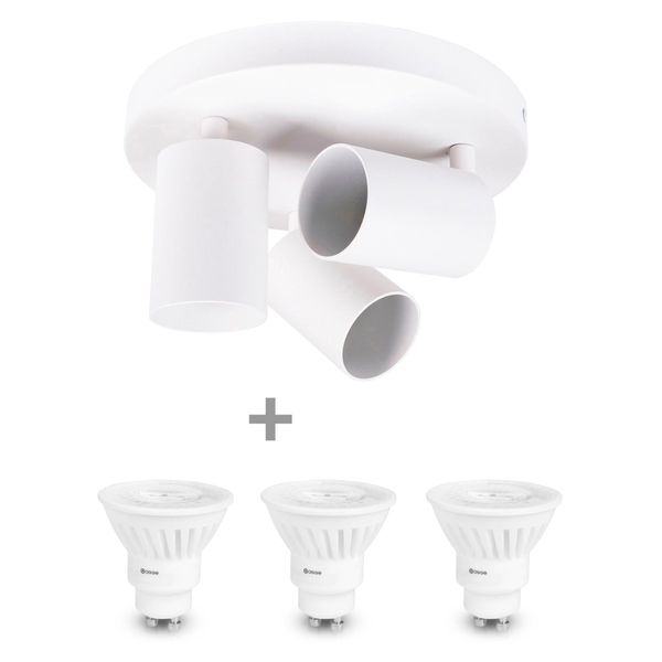 Spotlight AGGE Stage Triple, GU10, Just a lamp