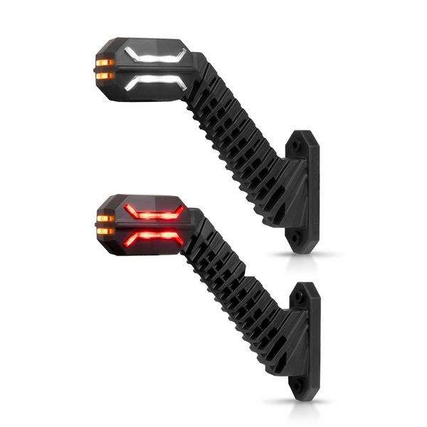 Marker light PURELUX Polearm - 12/24V / 200 mm, Left + Right