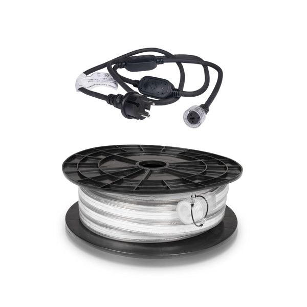 LED strip / Work light AGGE COB 230V - 1500 lm/m, 10 m, Extension, 10 m