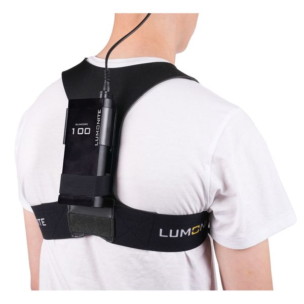 Battery vest LUMONITE Slimvest V2, One size, Vest only