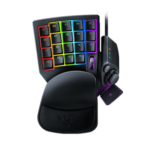Razer Tartarus Pro Gaming Keypad: Analog-Optical Key Switches - 32 Programmable Keys - Customizable RGB Lighting - Programmable Macros