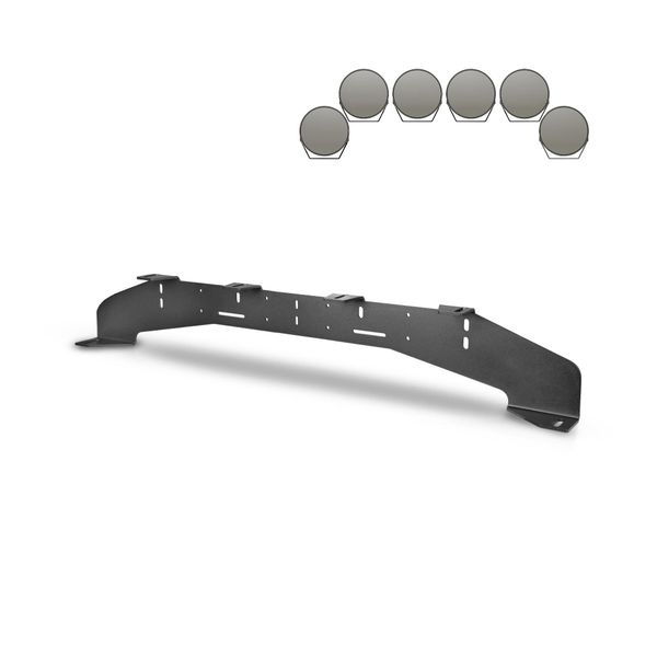 Auxiliary light holder PURELUX WRC, for 6 lights (max. 230 mm)