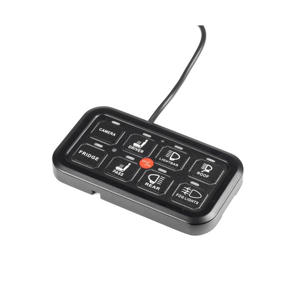 Switch Panel PURELUX Multi-switch Dashboard Controller, 10-30V