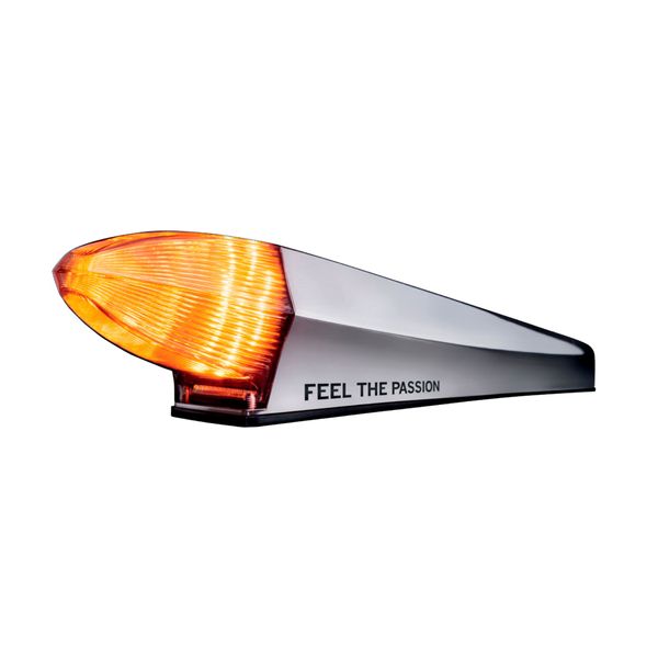 Position light STRANDS Torpedo - 12/24V / 18W / 426,6 mm, Silver Arrow