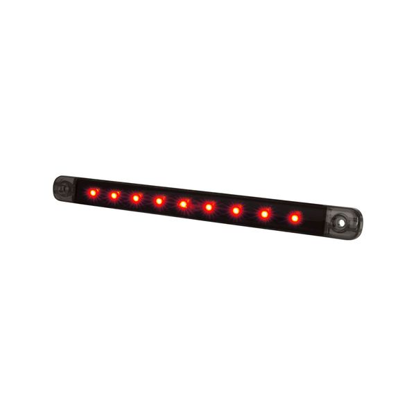 Position light STRANDS Dark Knight Slim Position Light 9LED - 12/24V / 19W / 238 mm / Red