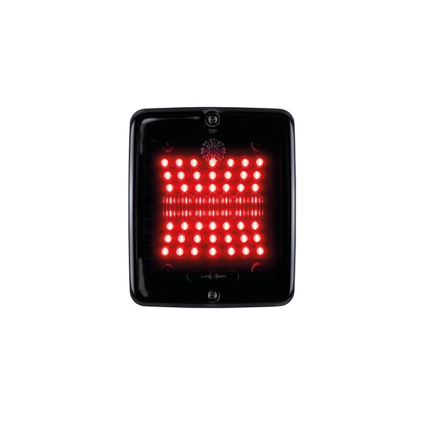 Spotlight / Edge light STRANDS Dark Knight Square Ize Led - 24V / 0.4-3-6W / 110 mm, Rear light/Brake light