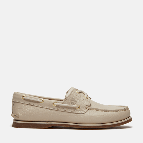 Timberland - Scarpa da Barca Classic 2-Eye da Uomo in beige, Uomo, beige, Taglia: 49