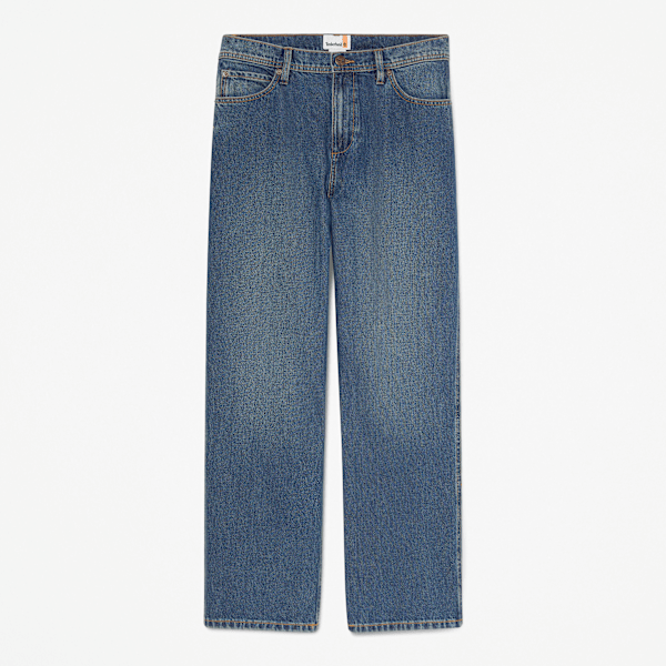 Timberland - Pantaloni in Denim Ricamati Sandown da Uomo in blu, Uomo, blu, Taglia: 29