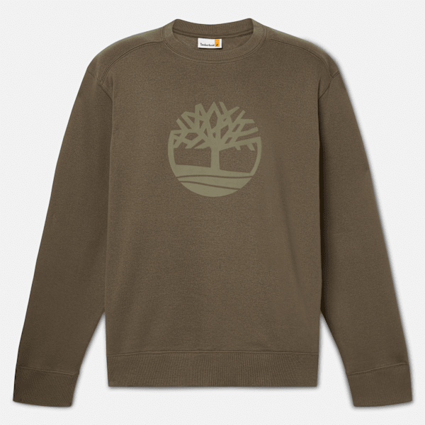 Timberland - Felpa Girocollo Kennebec River da Uomo in verde, Uomo, verde, Taglia: S