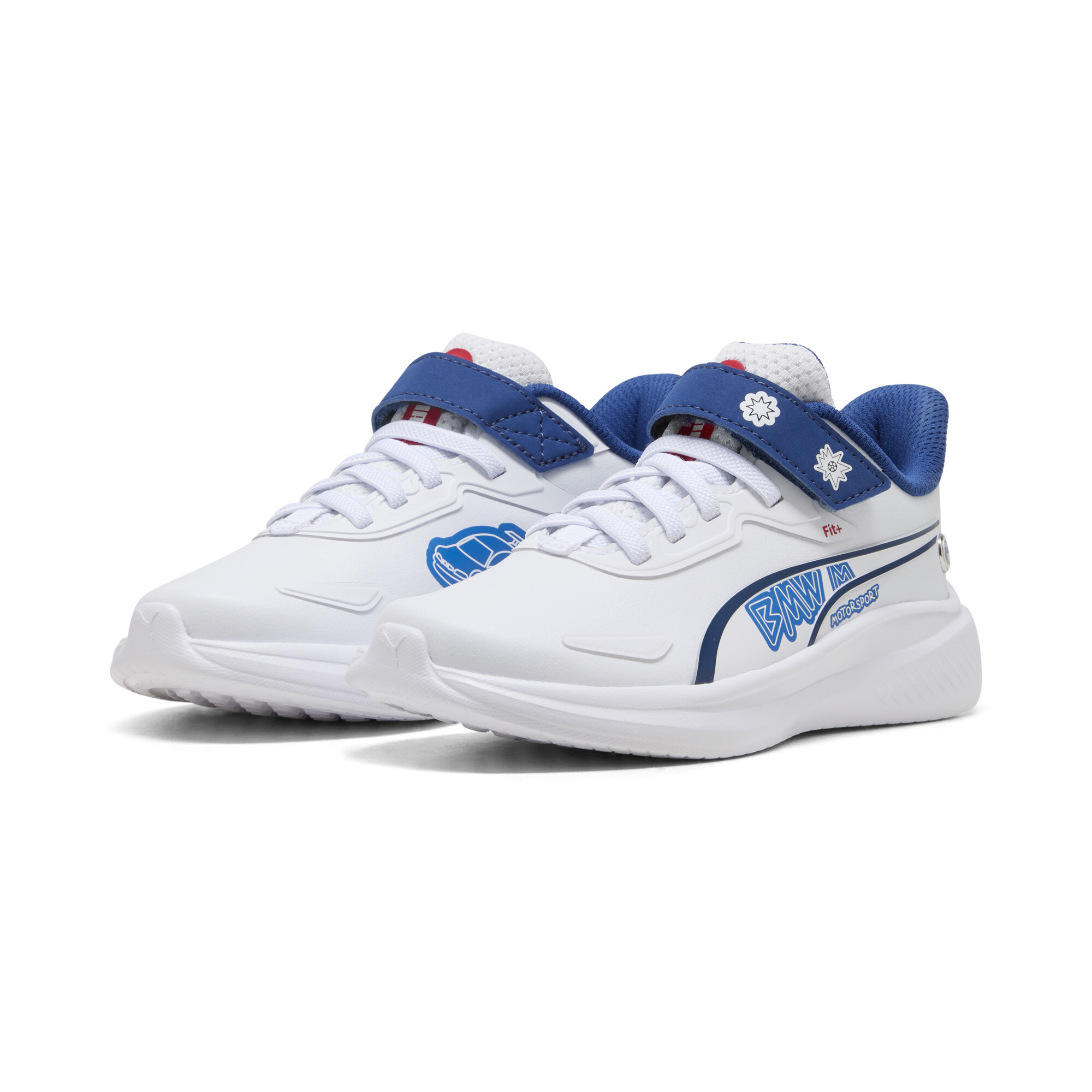 PUMA BMW M MOTORSPORT Skyrocket Lite Sneakers Kinder, Accessoires, Weiß, 35