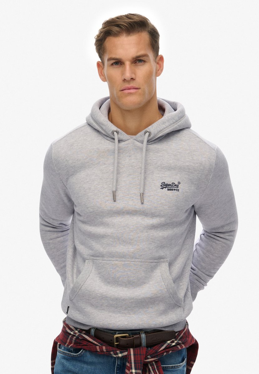 Superdry Herren Langärmliges Baumwoll-holzfällerhemd Red - Größe: Xxxl