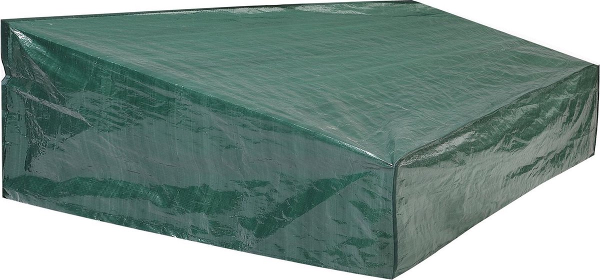Pokrowiec na meble ogrodowe zielony 197x68x32/62cm