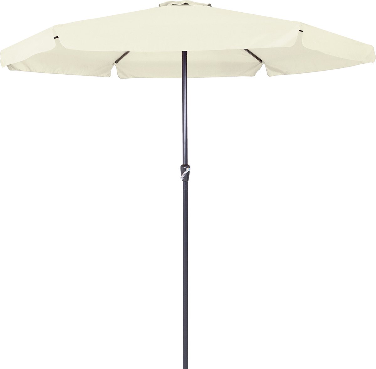 Parasol Beige Ø330cm z Korbką Ochrona UV 80+