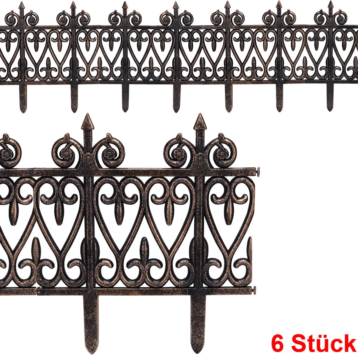 Krawędzie grządek Brass 1,90 m