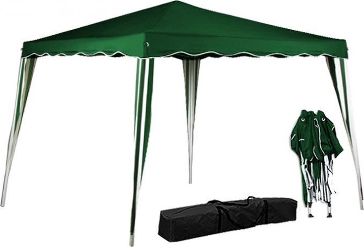 Pawilion Ogrodowy 3x3m UV Ochrona 50+ Wodoodporny Zielony