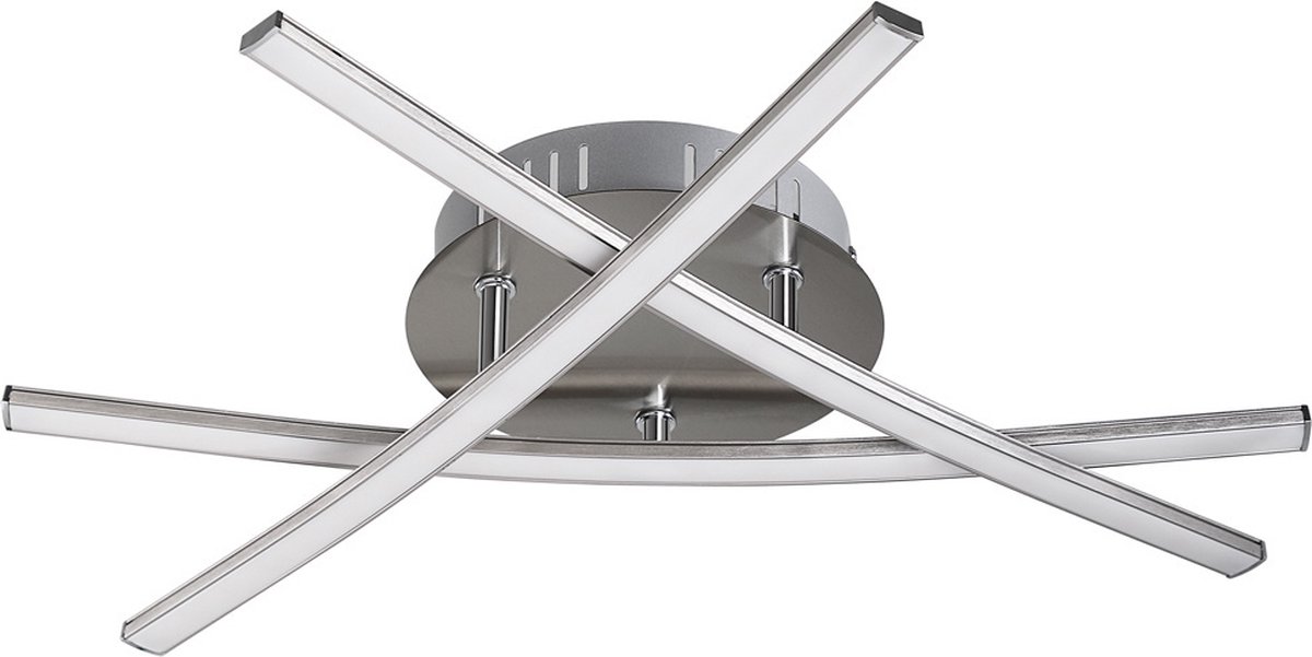 Lampa Sufitowa LED Wisząca żyrandol Obrotowa 15W Stal