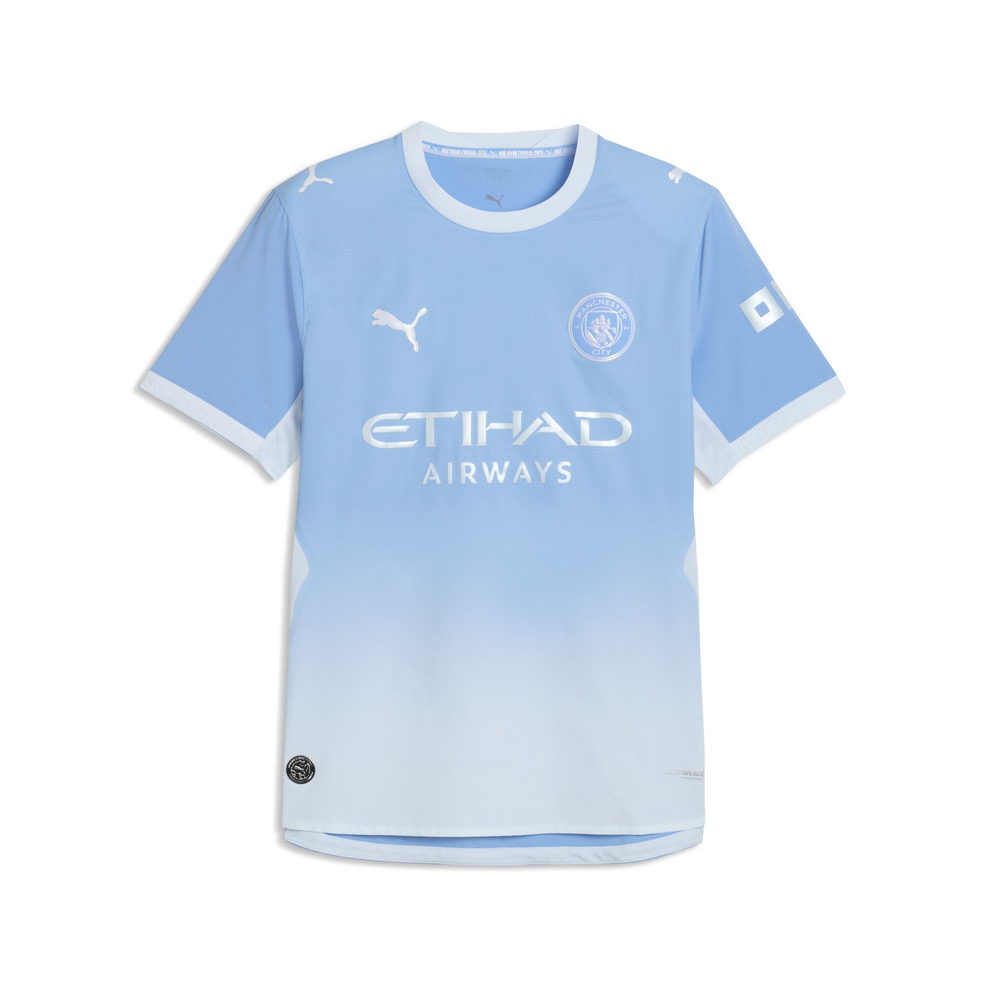 PUMA Manchester City 26/27 Authentic Heimtrikot Herren, Accessoires, Blau, M