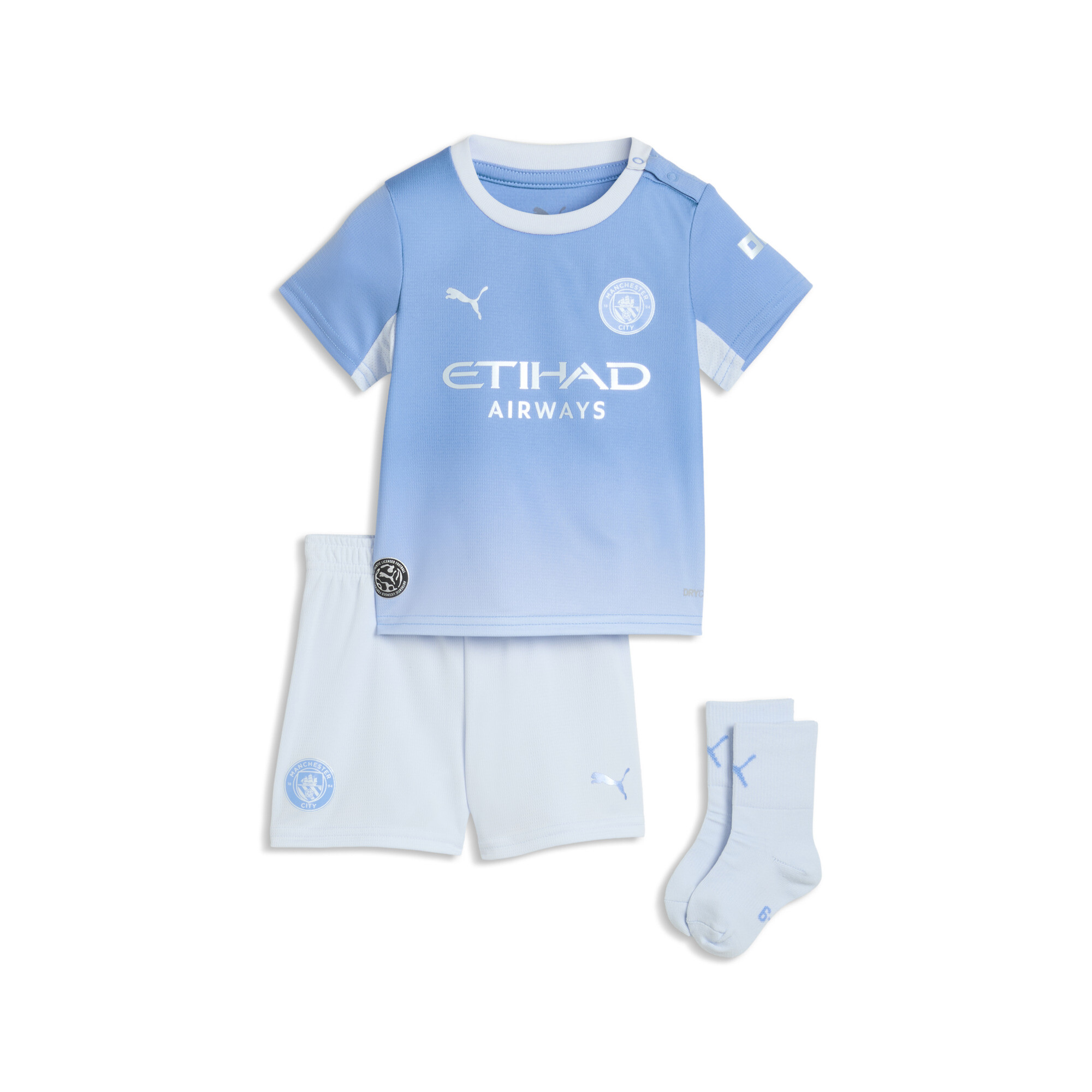 PUMA Manchester City 26/27 Heimtrikot Mini-Kit Baby, Accessoires, Blau, 2-4M