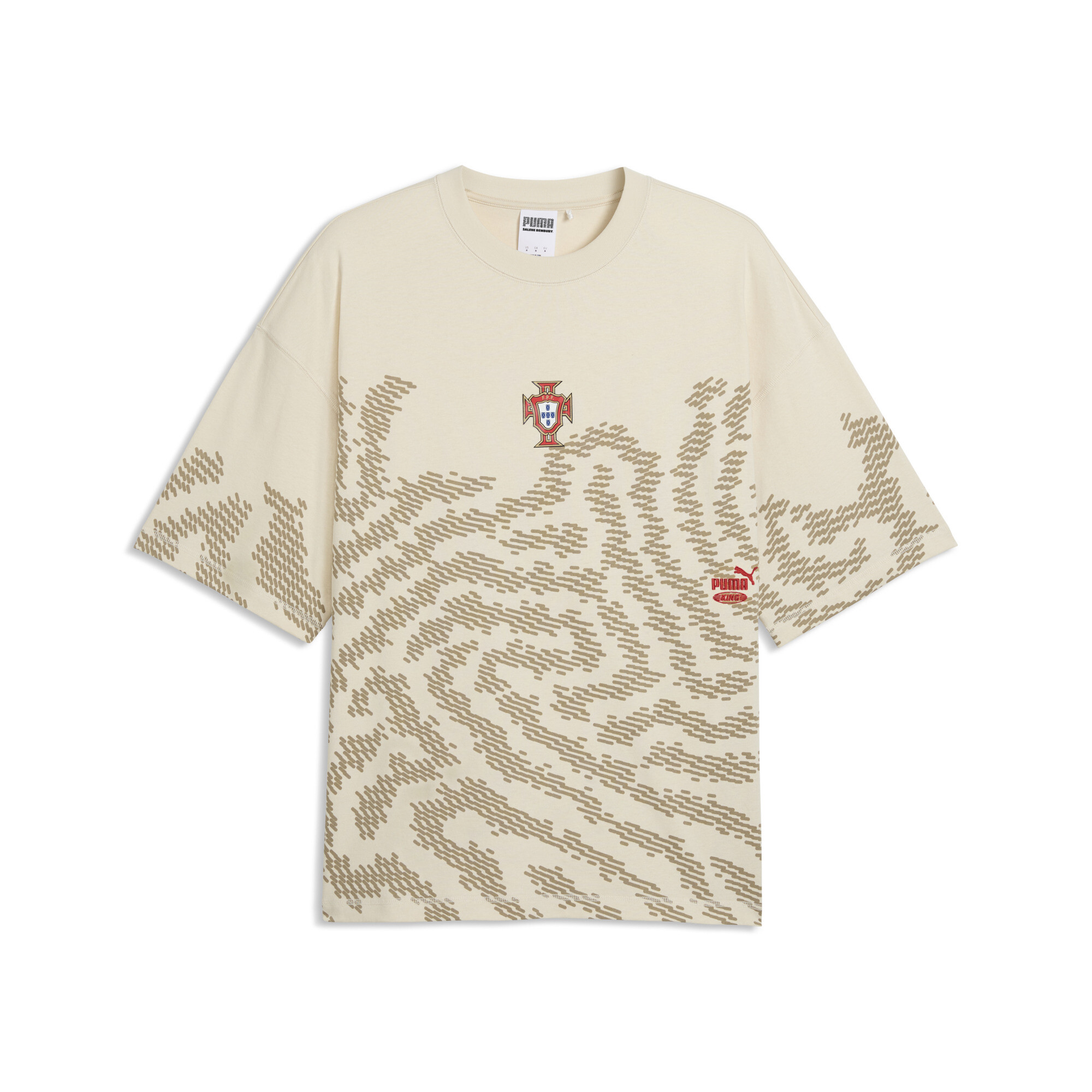 PUMA x PORTUGAL x SALEHE BEMBURY KING Oversized T-Shirt Herren, Accessoires, Weiß, L