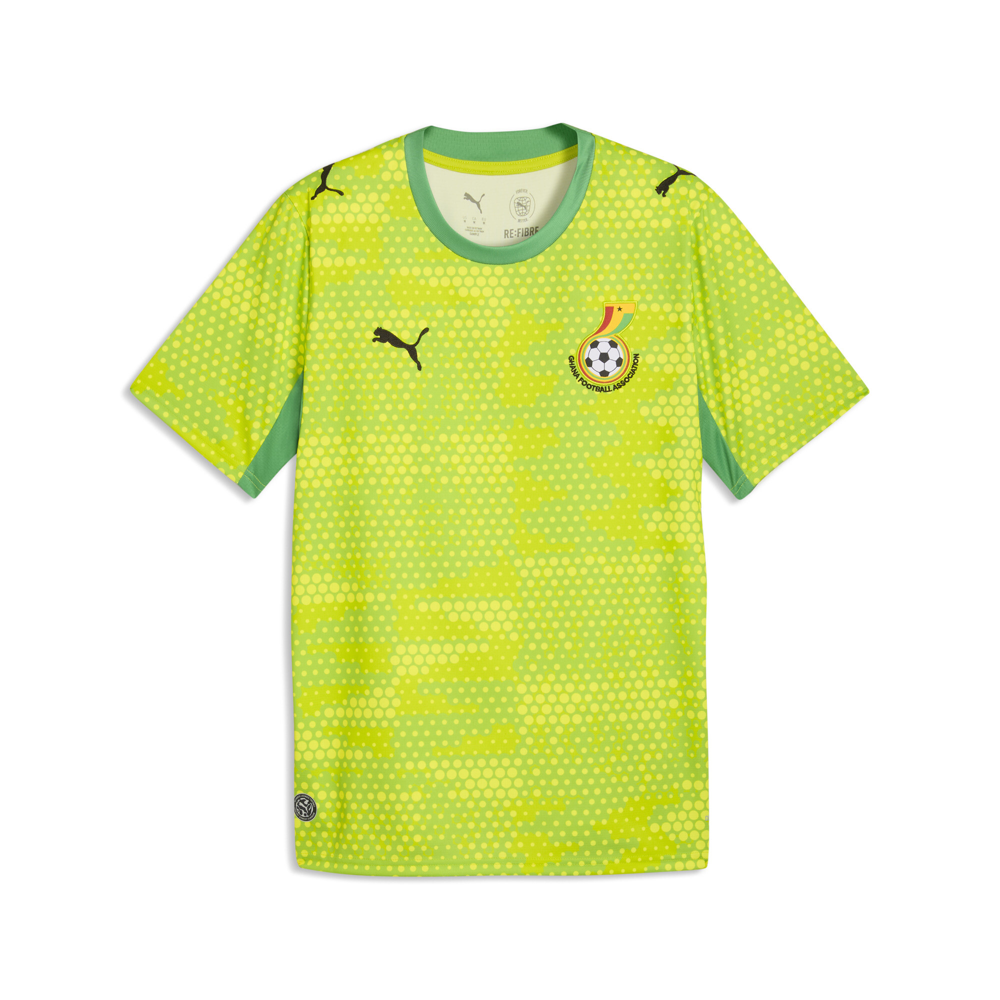 PUMA x GHANA x SALEHE BEMBURY Torwarttrikot Herren, Accessoires, Grün, 3XL
