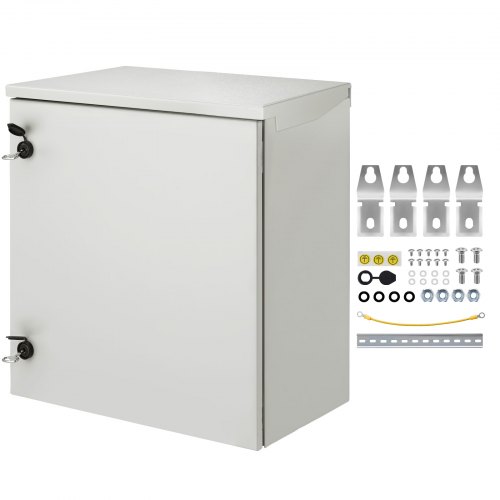 VEVOR Caja Eléctrica de Acero para Exteriores NEMA 4, 60x60x30 cm UL