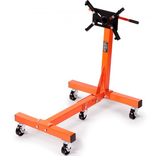VEVOR Soporte de Motor para Taller Elevador de Motor de 680 kg Giratorio 360°