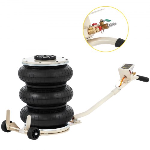 VEVOR Gato Neumático 5T Gato de Aire de Bolsa Gato Neumático de Aire Gato Neumatico para Coche