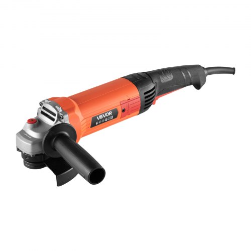 VEVOR Angle Grinder, 127mm Electric Grinder Power Tool, 5.4Amps 10000RPM High-Speed Corded Angle Grinders with Adjustable Dust Guard for Metal Grinding, Cutting, Rust Removal (Disc Not Included)