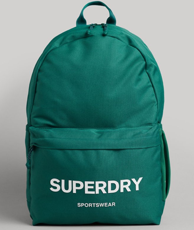 Superdry Damen Code Montana Rucksack Grün - Größe: One Größe