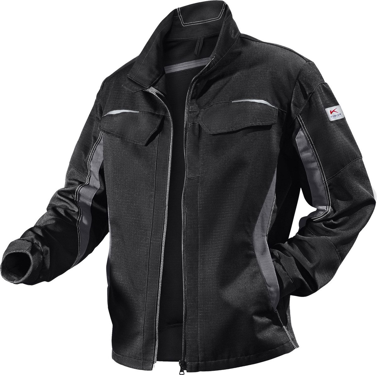 Kübler Jacke Pulsschlag Gr. 50 schwarz/anthrazit