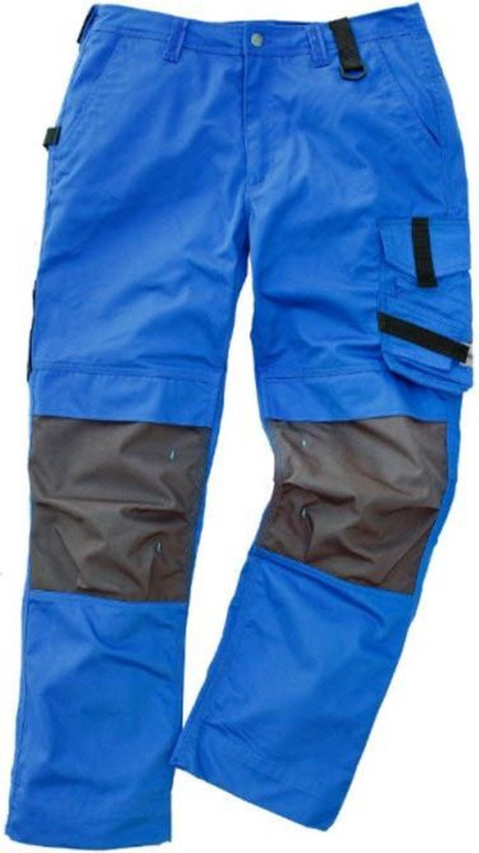 fortis Arbeitshose Champ, Gr. 48, blau/grau