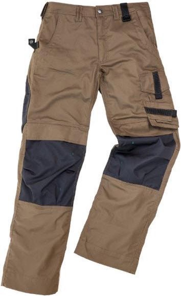 fortis Arbeitshose Champ, Gr. 56, beige/grau