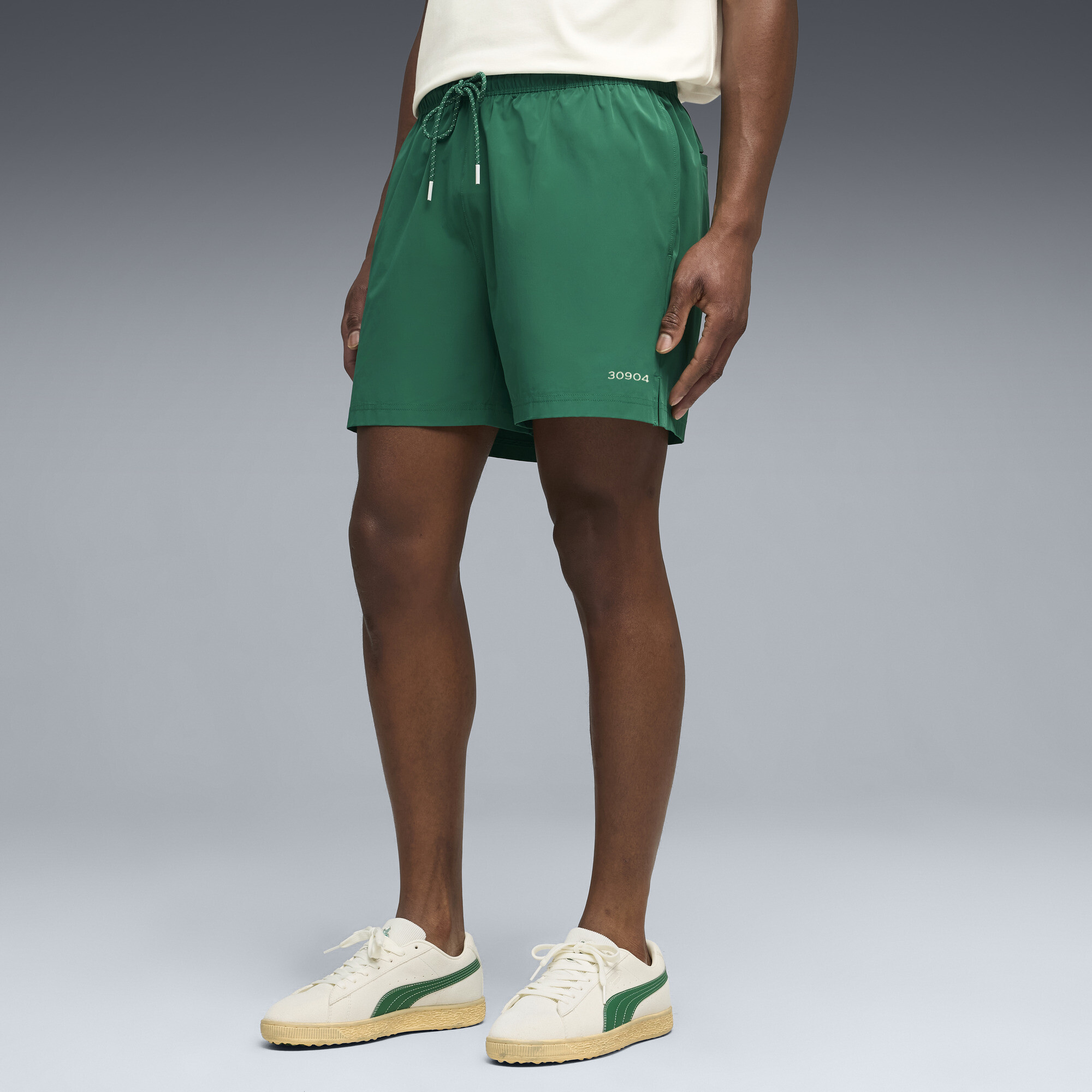 PUMA 30904 Gewebte Golfshorts Herren, Kleidung, Grün, 3XL