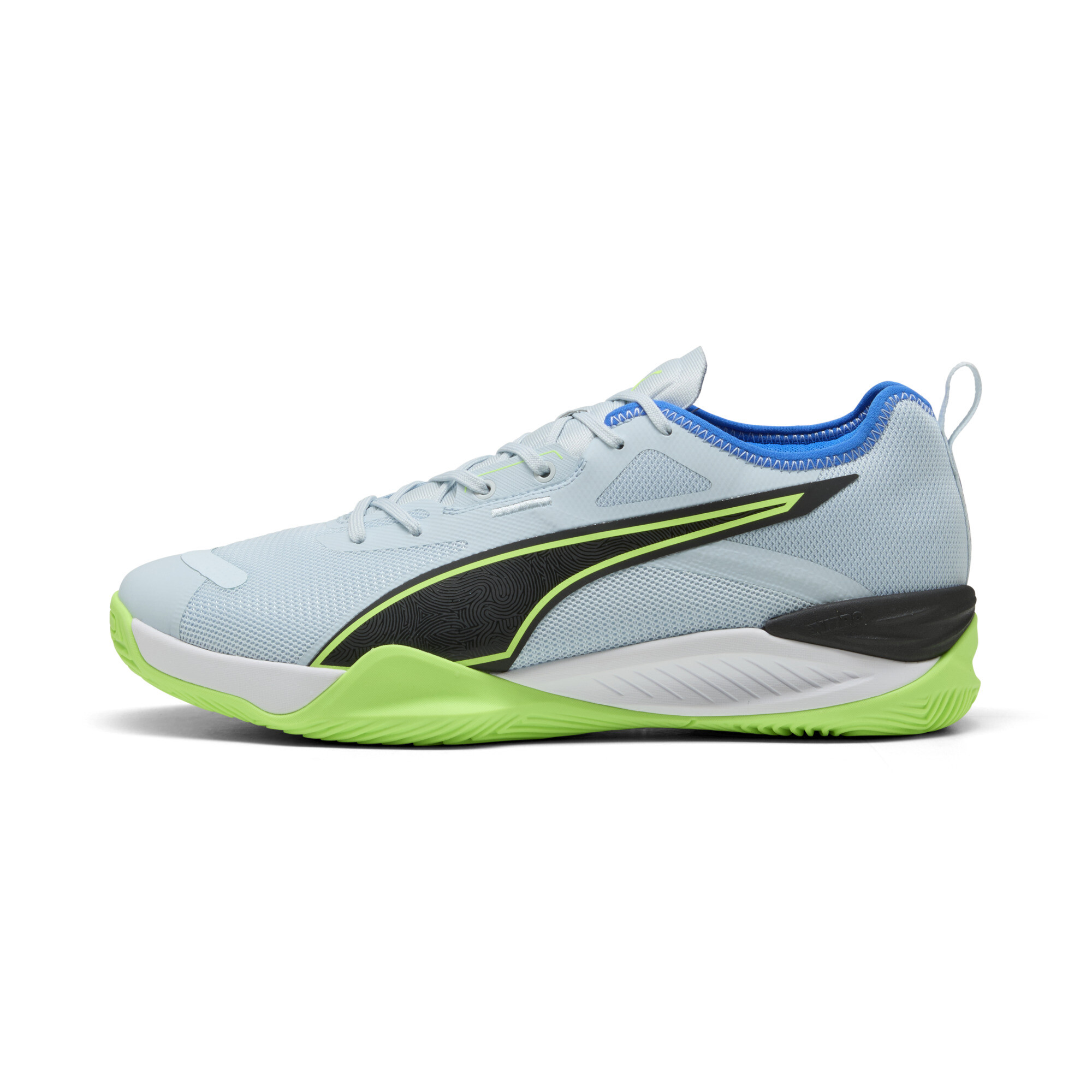PUMA Eliminate NITRO™ 4 Handballschuhe Unisex, Schuhe, Blau, 44