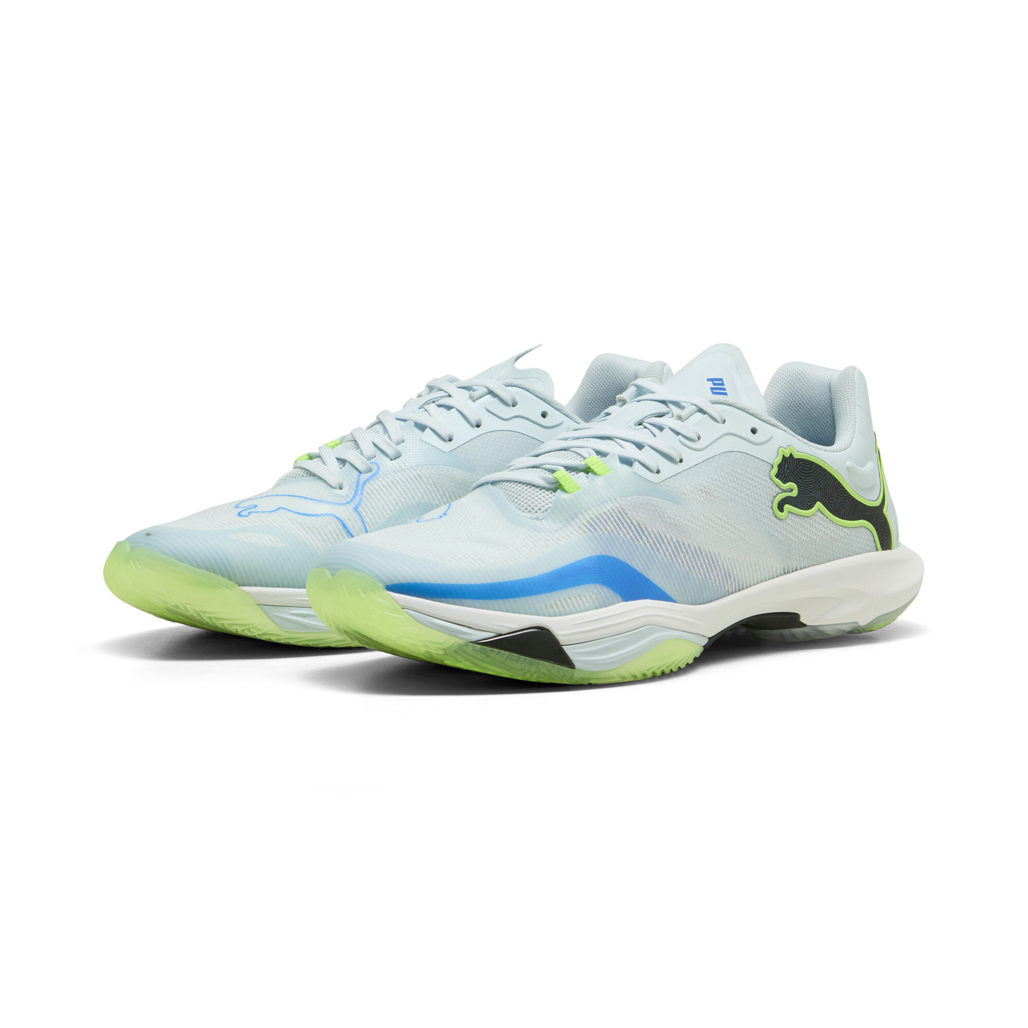 PUMA Vantage NITRO™ 2 Hallenschuhe Unisex, Accessoires, Blau, 41