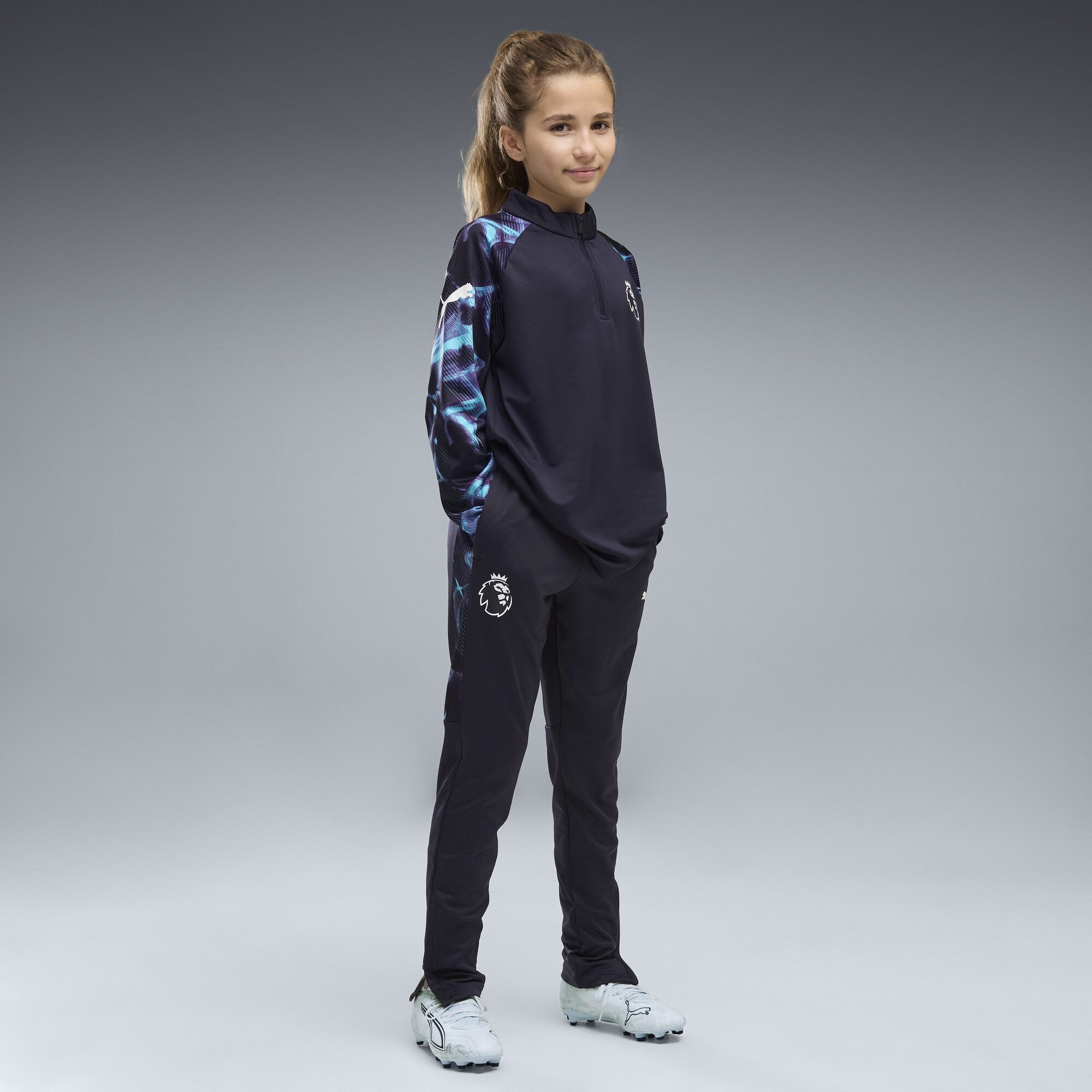 PUMA Premier League Reactivity Trainingshose Teenager, Kleidung, Blau, 7-8Y